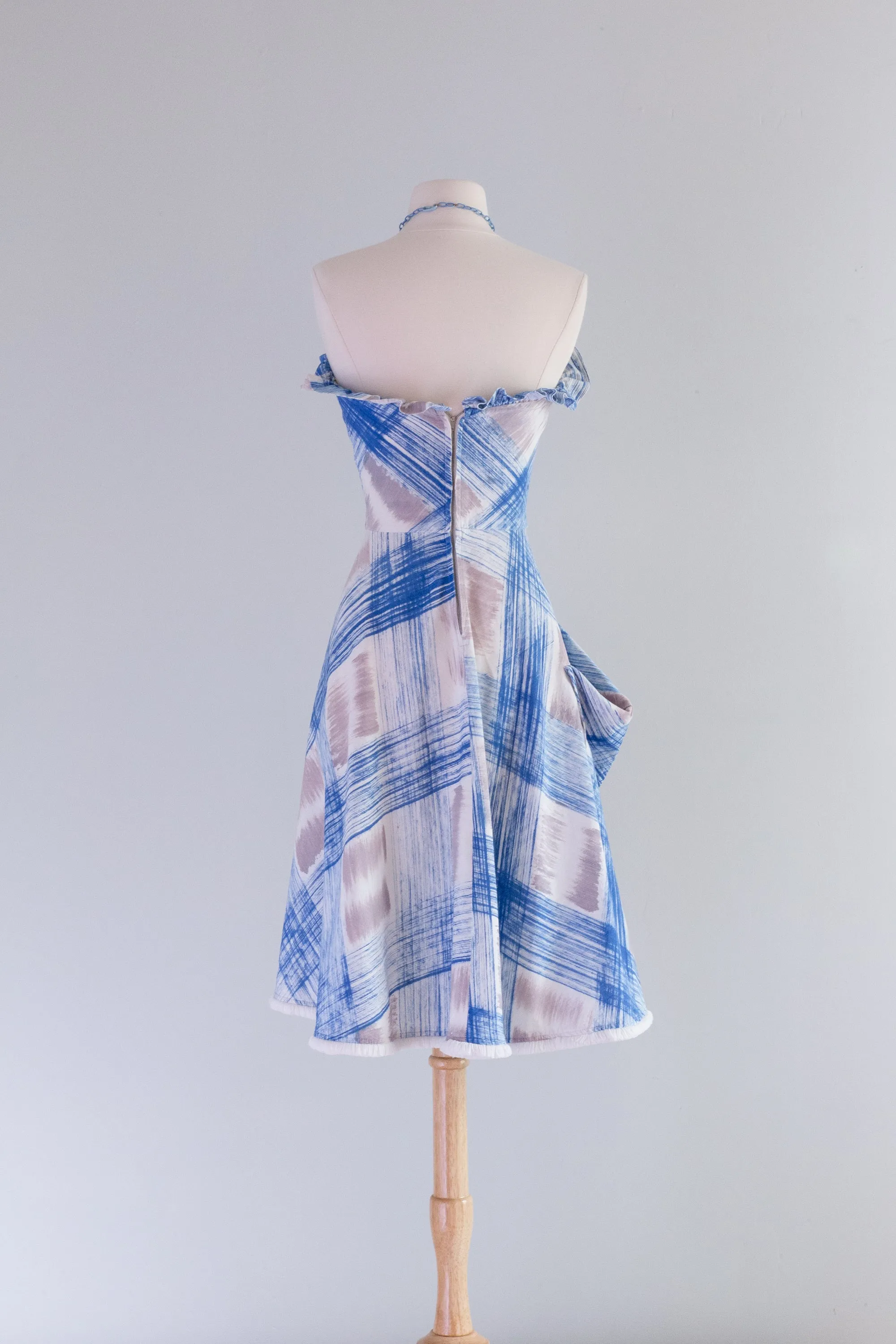 1940's Summer Sundress and Jacket By Maya de Mexico / Small