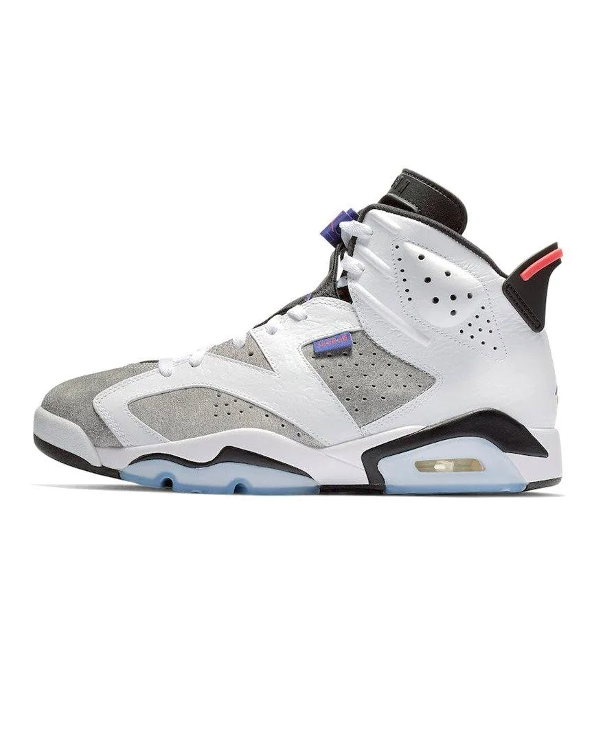 6 Retro LTR Flint White
