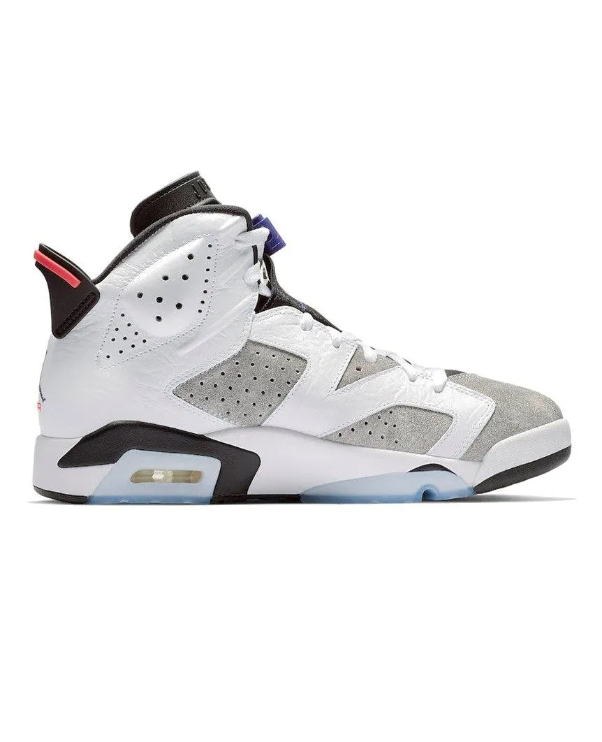6 Retro LTR Flint White
