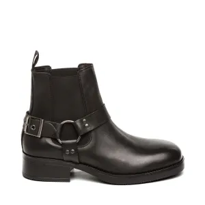 Black Leather Ankle Boots for Women - Stylish and Comfortable Antonn Footwear
