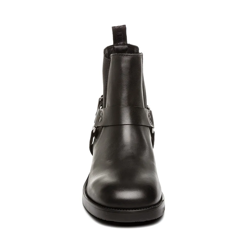 Black Leather Ankle Boots for Women - Stylish and Comfortable Antonn Footwear