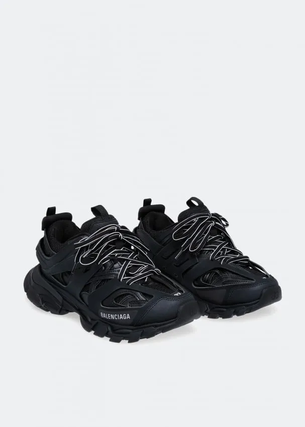 Balenciaga Track Sneakers in Sleek Black - Luxury Designer Footwear