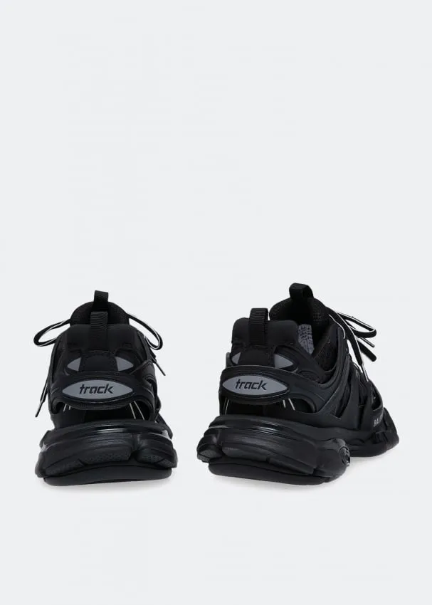 Balenciaga Track Sneakers in Sleek Black - Luxury Designer Footwear