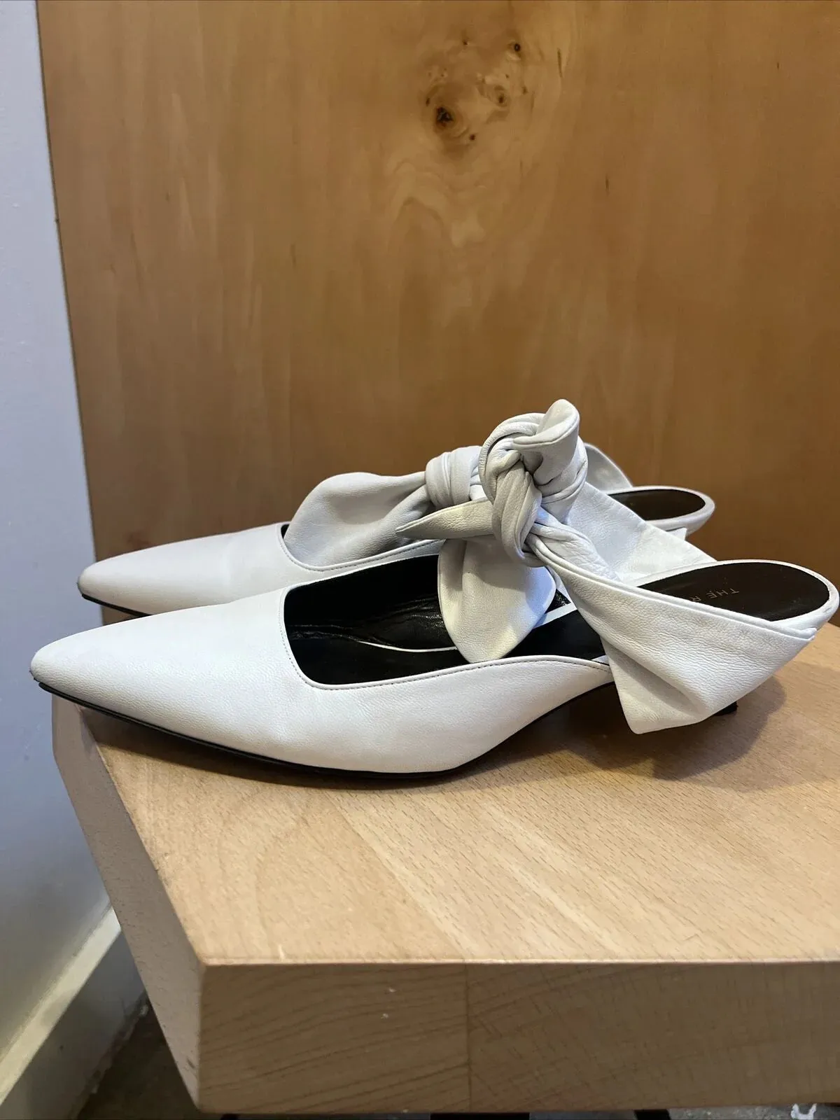 COCO WHITE KITTEN HEELS