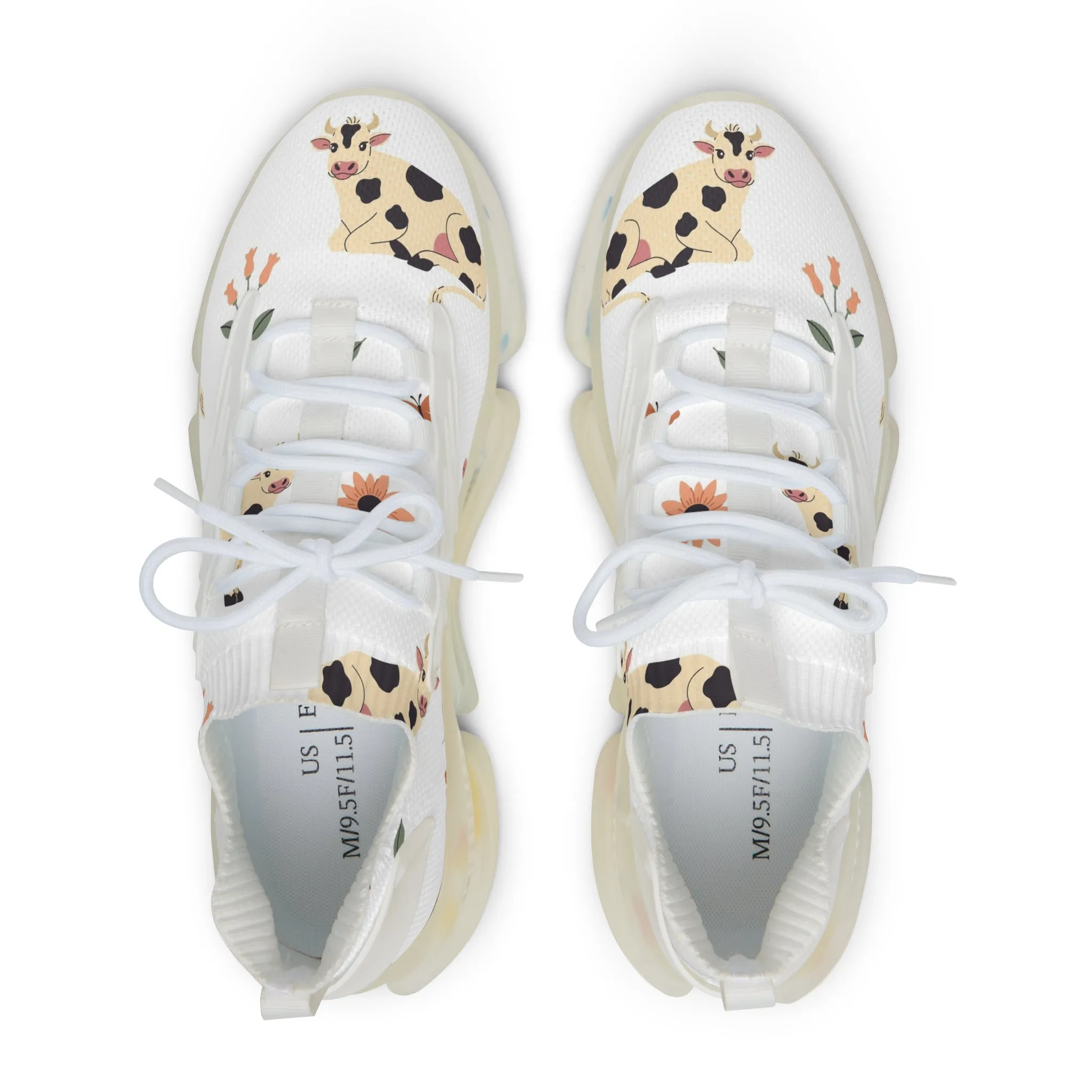 Cows Men's Mesh Sneakers