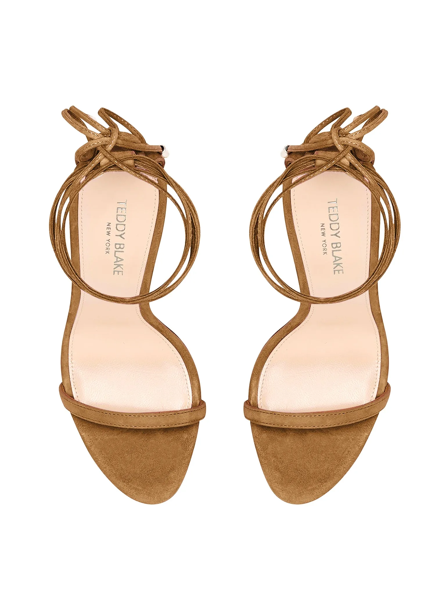 Emma Suede Sandals - Camel