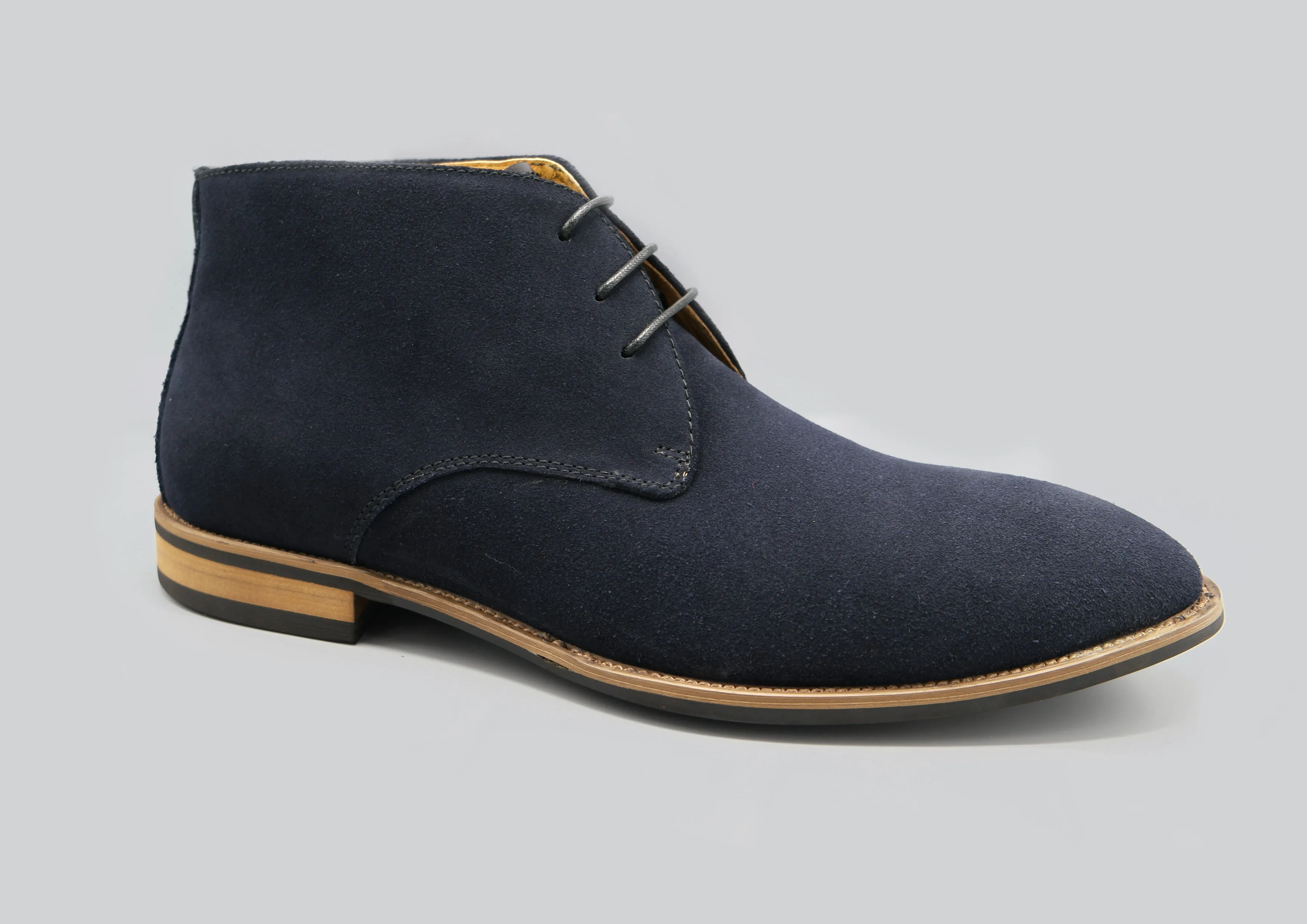 Finn Suede Boot: Navy