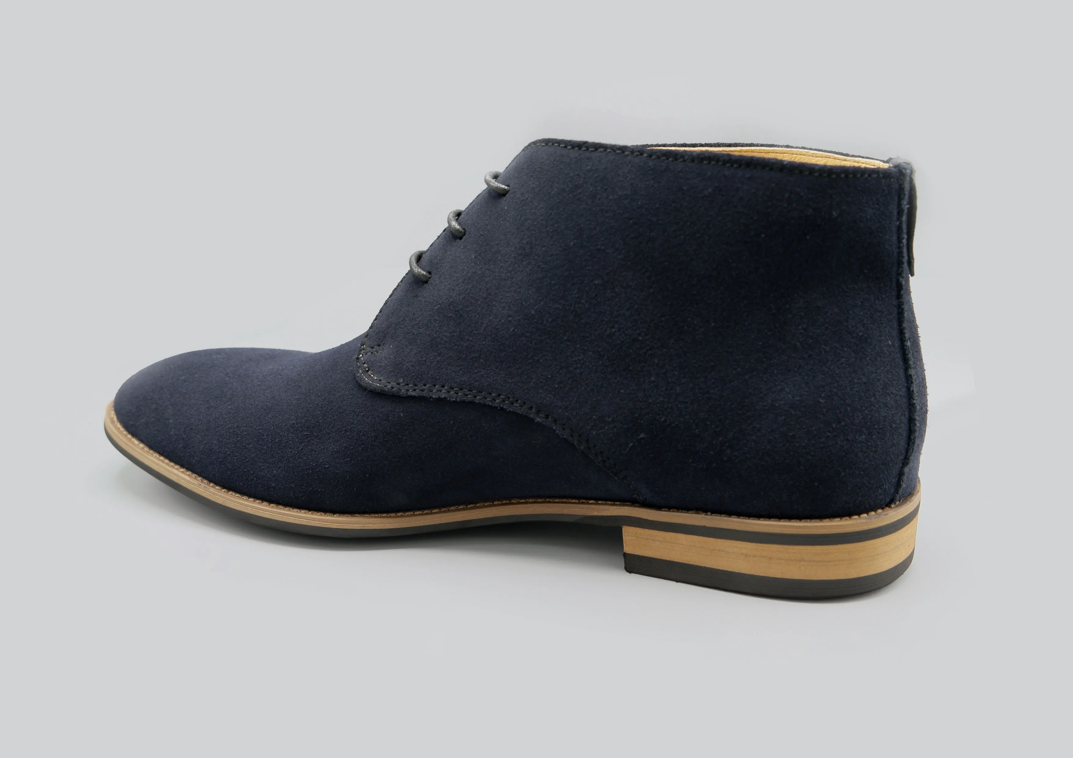 Finn Suede Boot: Navy