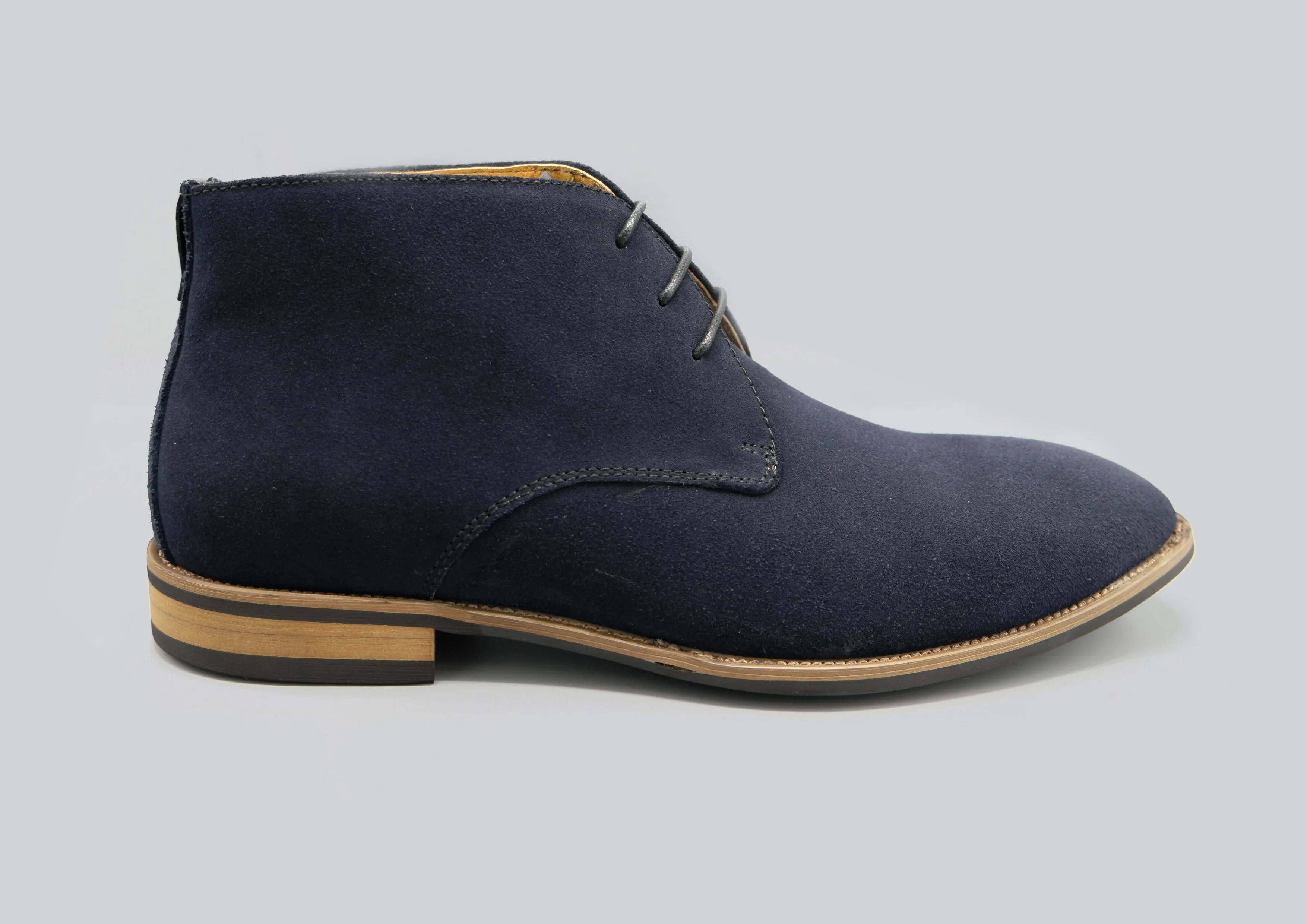Finn Suede Boot: Navy