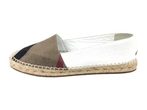 Hodgeson House Check Espadrilles | Size US 8.5 - EU 39