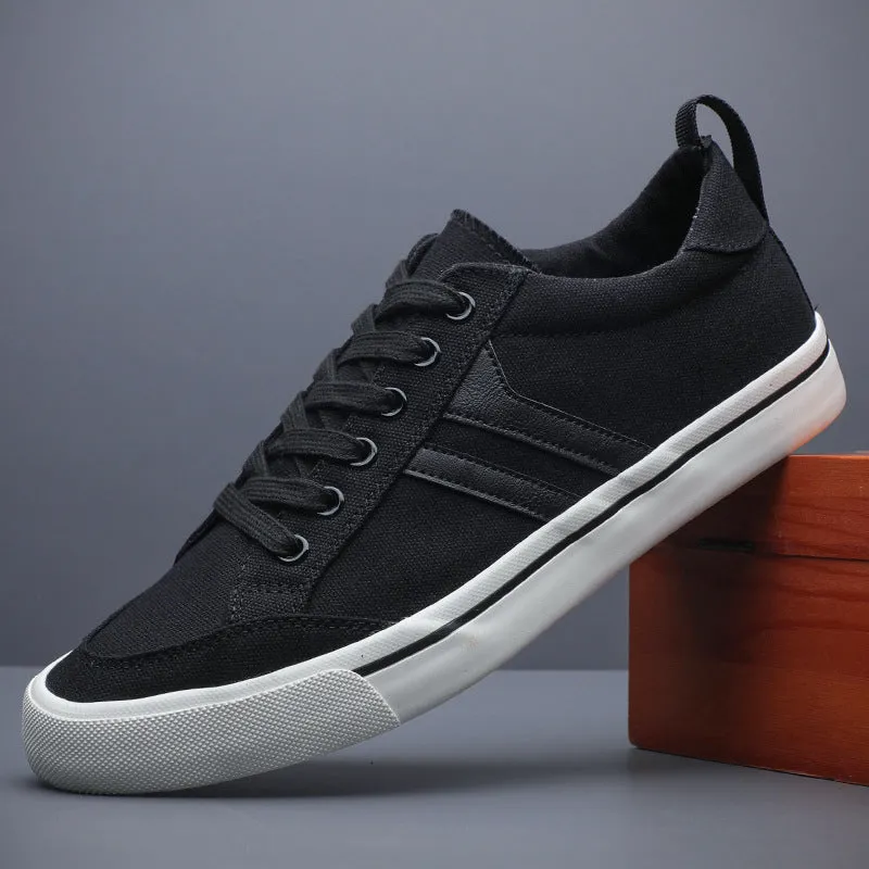 Men's Canvas Flat Heel Shoes