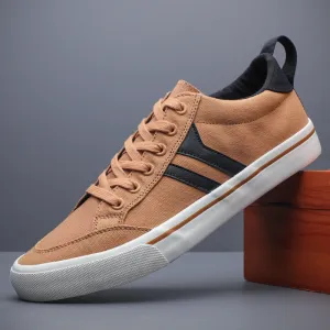 Men's Canvas Flat Heel Shoes