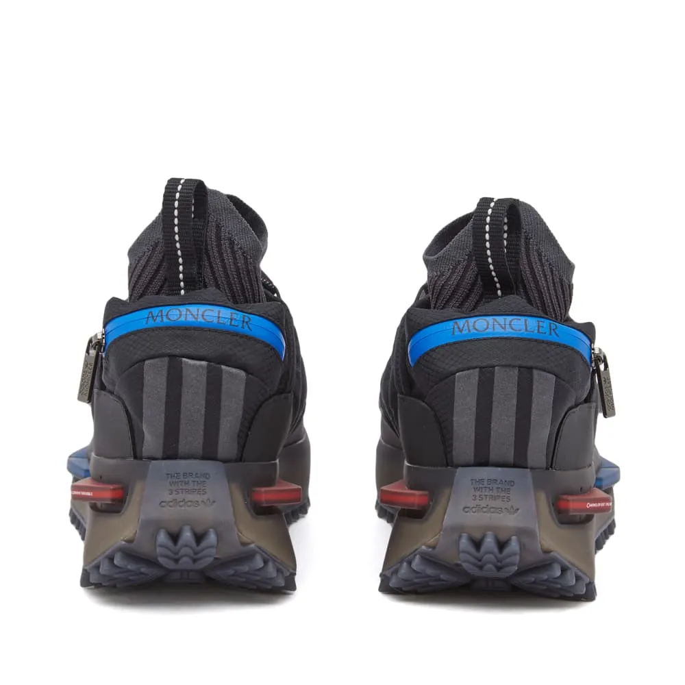 Moncler Genius x Adidas Originals NMD Running Shoes, Black