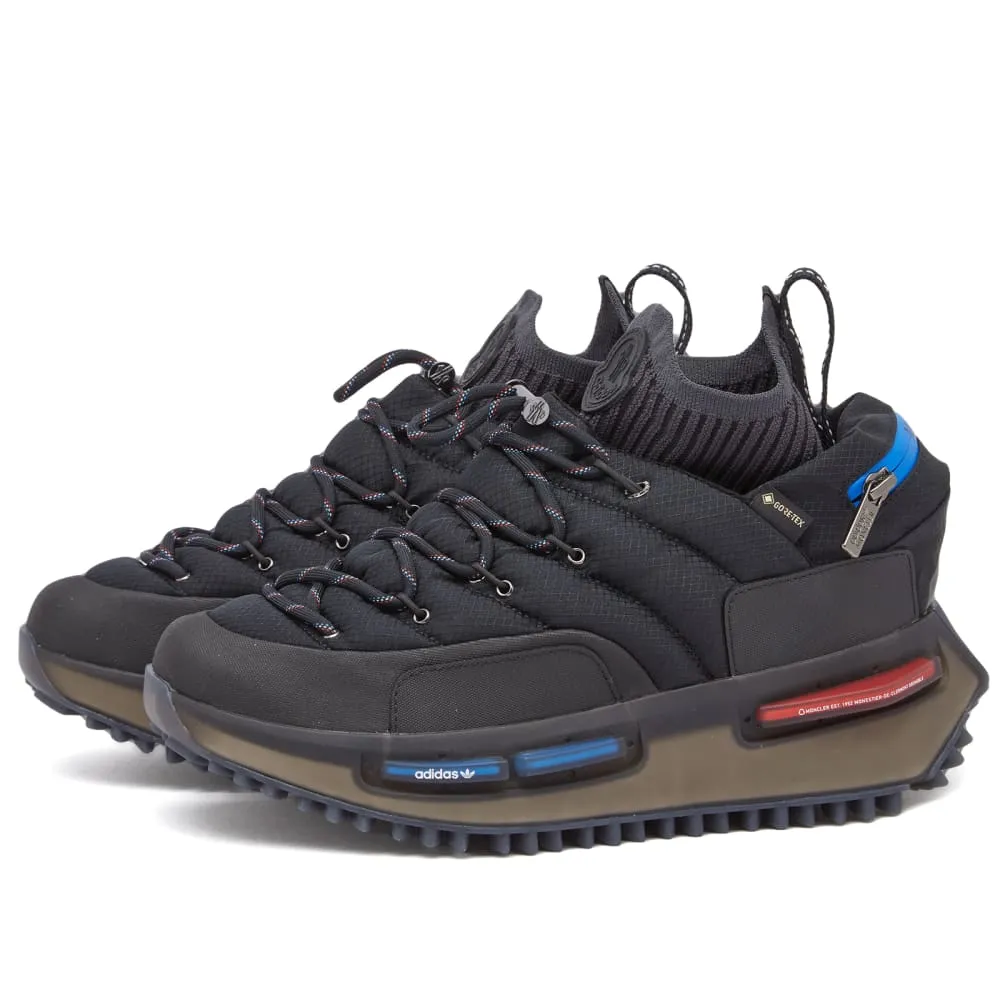 Moncler Genius x Adidas Originals NMD Running Shoes, Black
