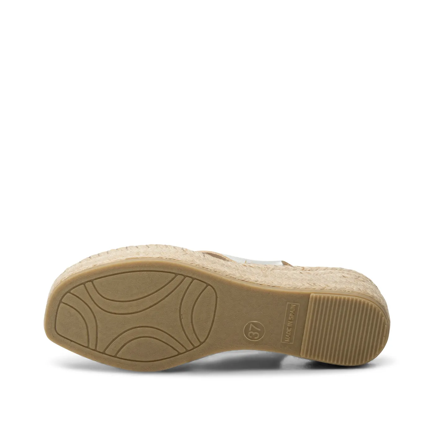 Orchid wedge leather - SILVER