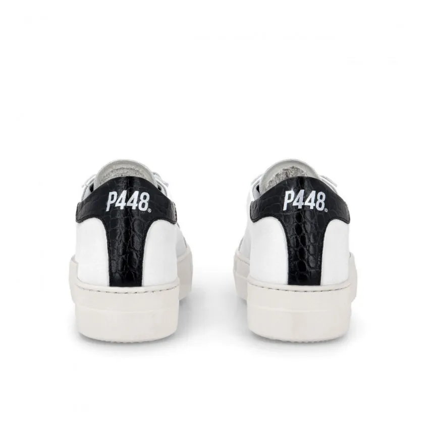 P448 SNEAKERS S22BTHEA-W BIANCO-NERO