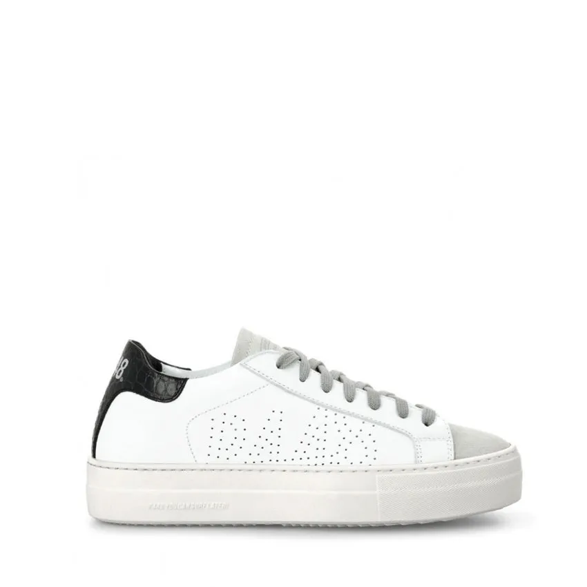 P448 SNEAKERS S22BTHEA-W BIANCO-NERO