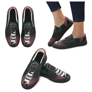RESIST FIST MEN'S SLIP ON SHOES