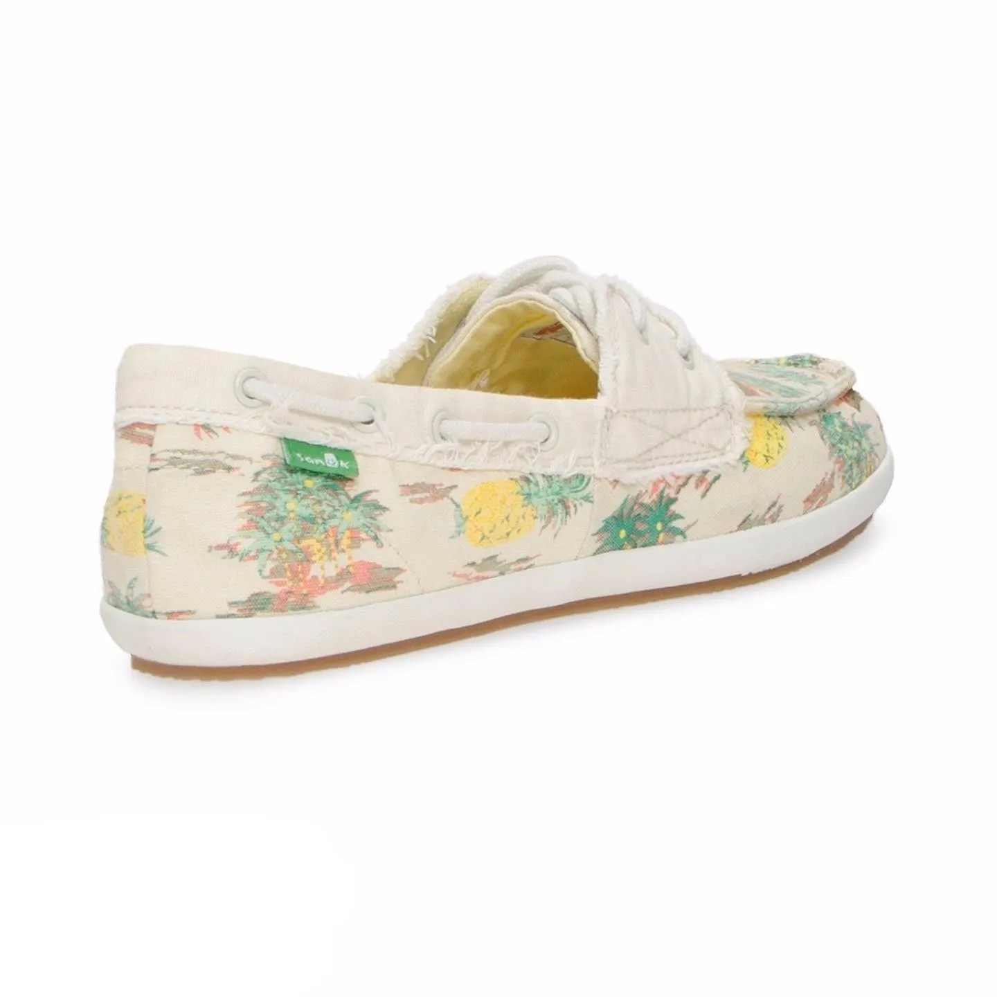 Sanuk Sailaway 2 Vacay Natural Pineapple Shoes