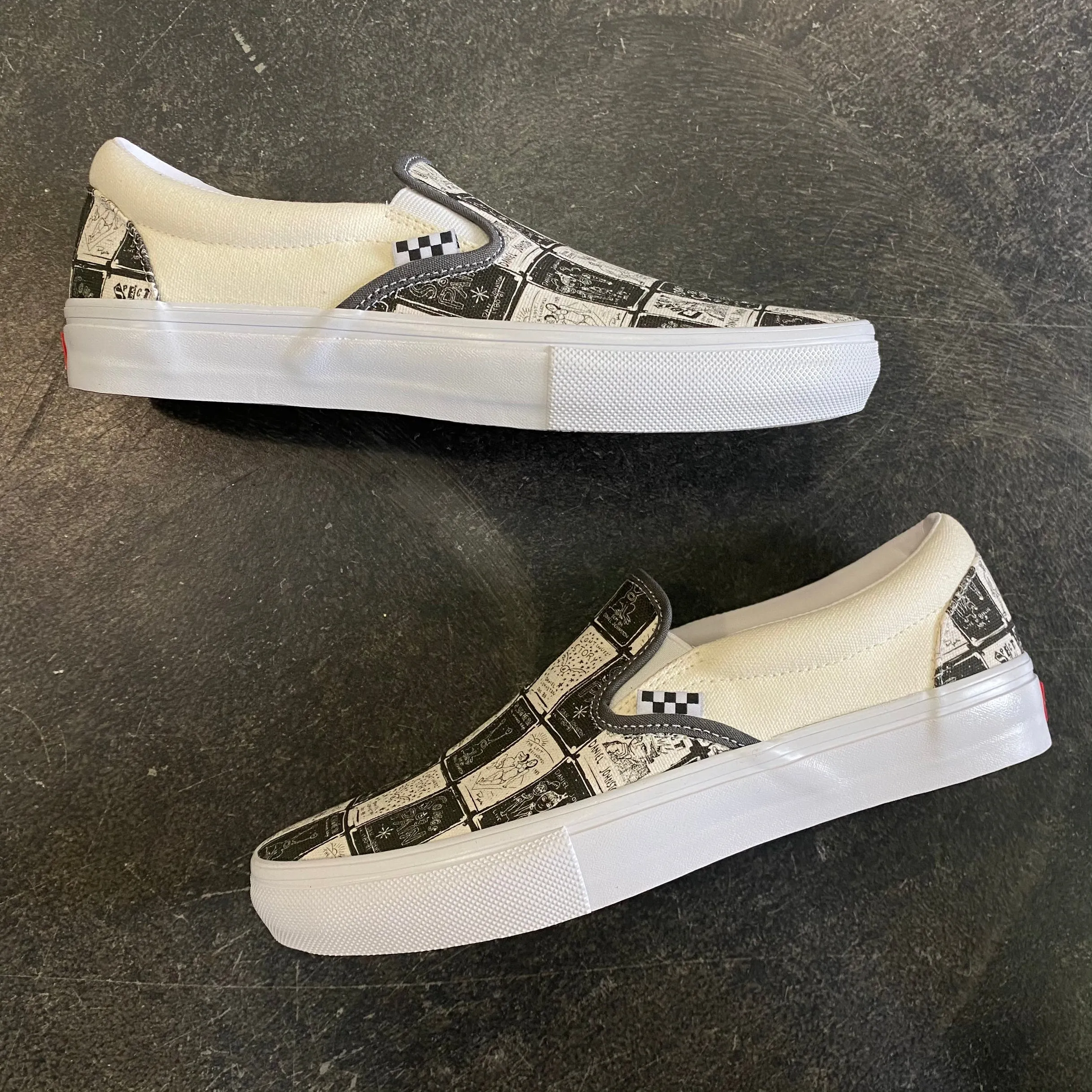 Vans Skate Slip On Daniel Johnston No Comply